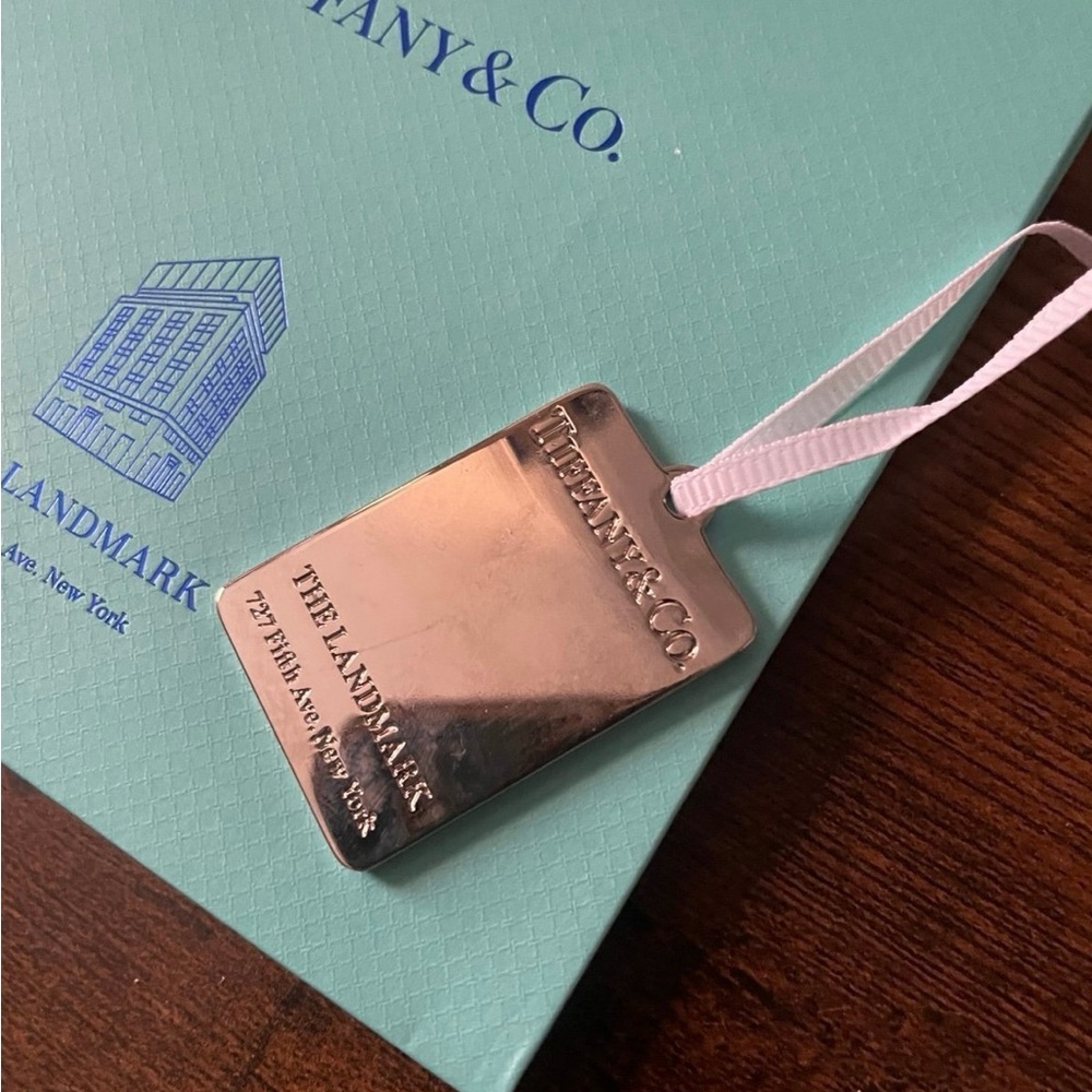Tiffany& Co Landmark Gift Bag (charm included) 6”x5” - Picture 9 of 10